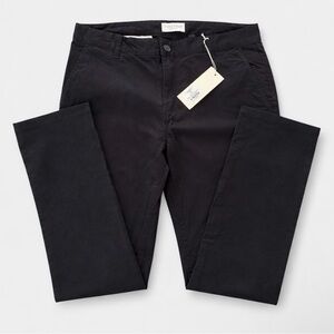 Black men’s chino pants. Five Four with original tags attached.
